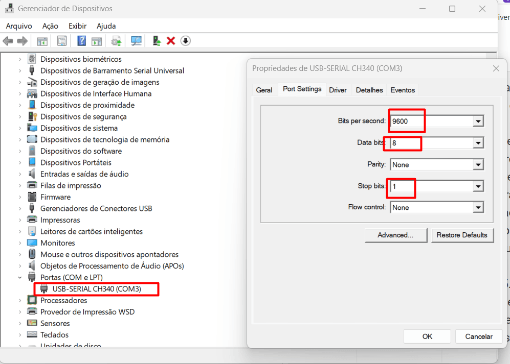 ACESSO SERIAL OLT HUAWEI